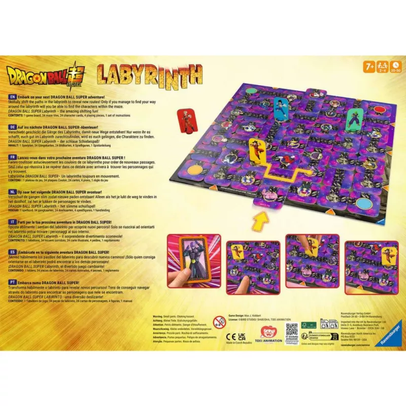 Dragon Ball Super Labyrinth, Board Game