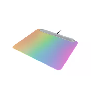 Gaming mouse pad Razer Firefly V2 Pro White — RGB backlit, USB-powered, non-slip base