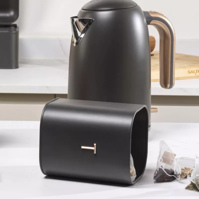 Canister set Salter BW13729EU7 3-piece charcoal - airtight kitchen storage containers