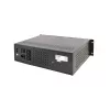 Gembird - Ups rack 19'' 3.4u 1500va, 4xiec 230v out, iec14 in,rj11, usb, lcd Line-Interactive 1.5 kVA 900 W 4 AC outlet(s)