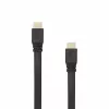 Sbox HDMI-HDMI 1.4 Flat M/M 1.5m HDMI-FLAT-15B Black