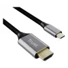 USB-C to HDMI cable TRUST CALYX 25630, 4K (3840x2160), 2 m, black, male-to-male