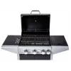 Gas grill Ravanson GO-3 — compact gas barbecue grill, model GO-3
