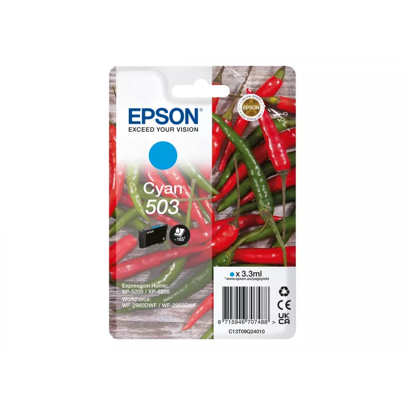 Epson 503 ink cartridge 1 pc(s) Original Standard Yield Cyan