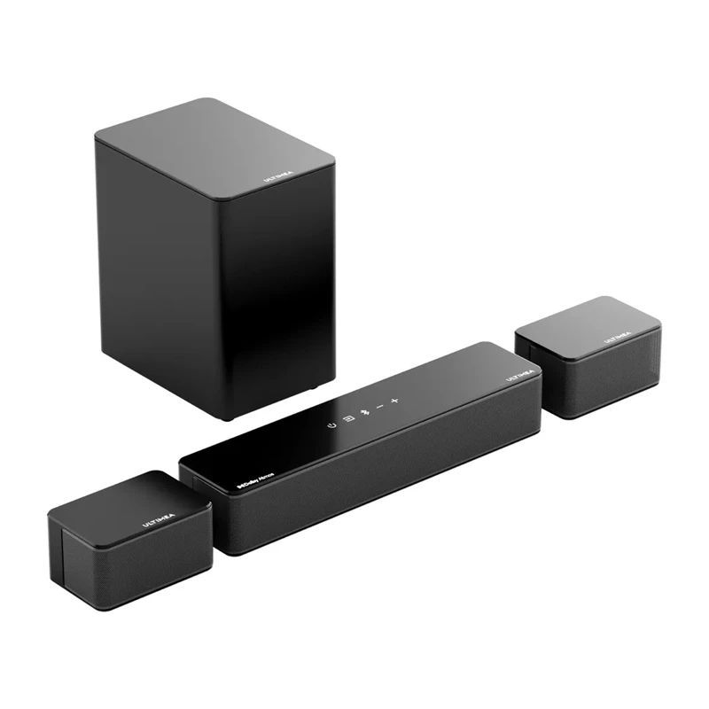 Soundbar Ultimea U2520 5.1 channels with wireless subwoofer, Dolby Atmos, APP control, black