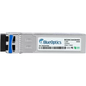Fiber transceiver BlueOptics BO28C3443640DIN 1000BASE-2BX-U 40 km single-fiber SFP