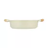 Shallow pot D28cm 4.1L/beige