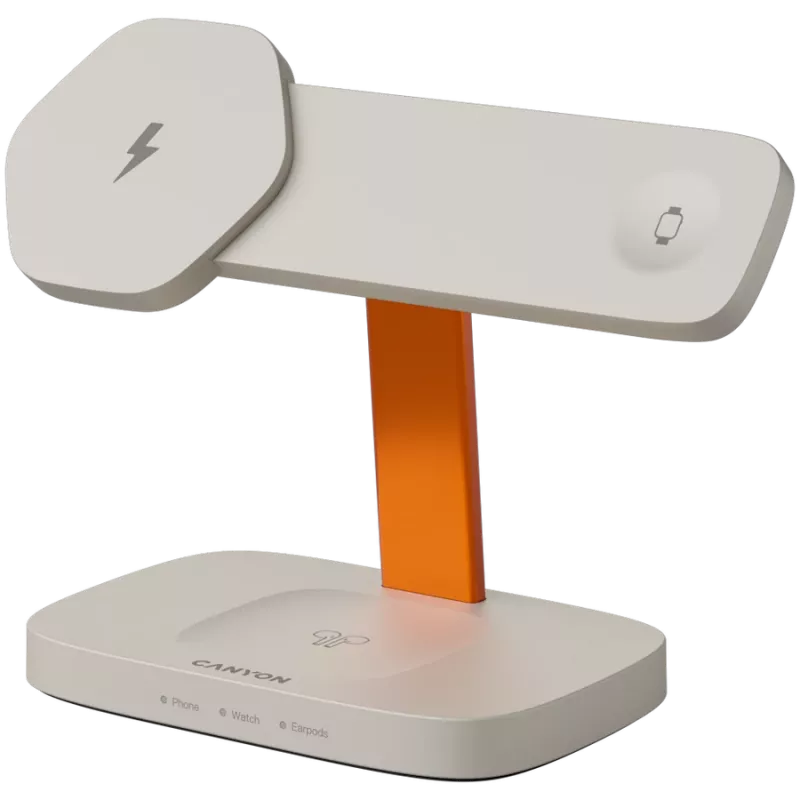 Canyon WCS-310 - Hexagon 310 - 3in1 - wireless Qi charging station for 3 devices simultaneous