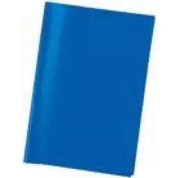 Exercise book cover HERMA PP A5 transparent/dark blue
