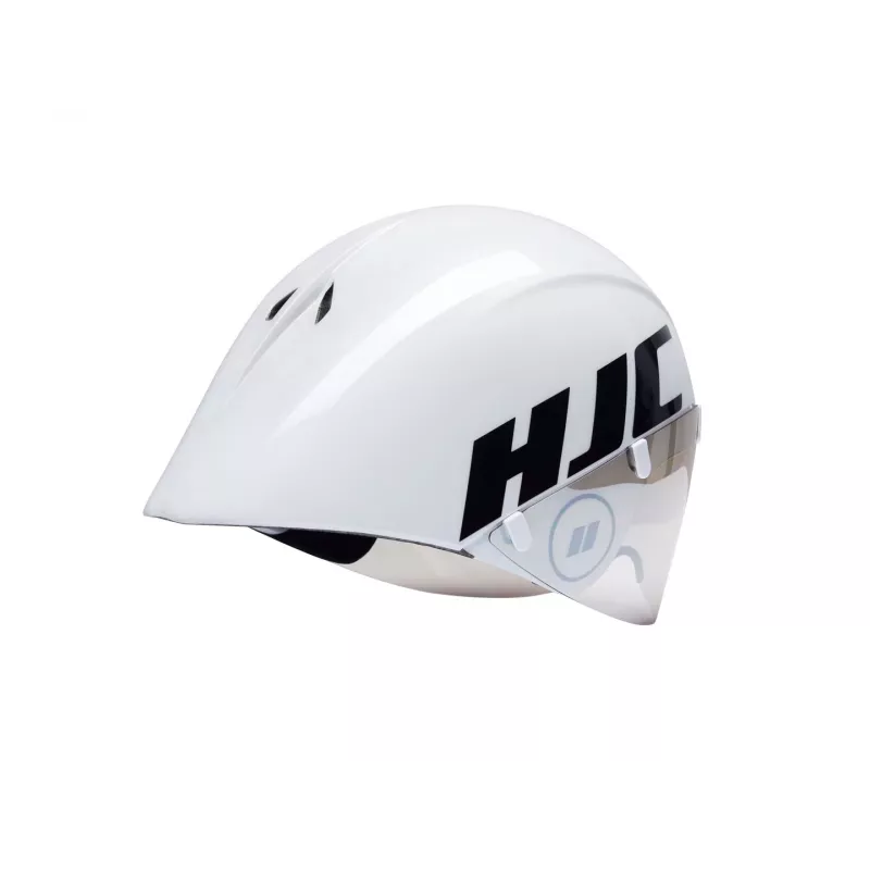 Bicycle helmet HJC ADWATT 1.5 White, Size L — road/city cycling protective helmet