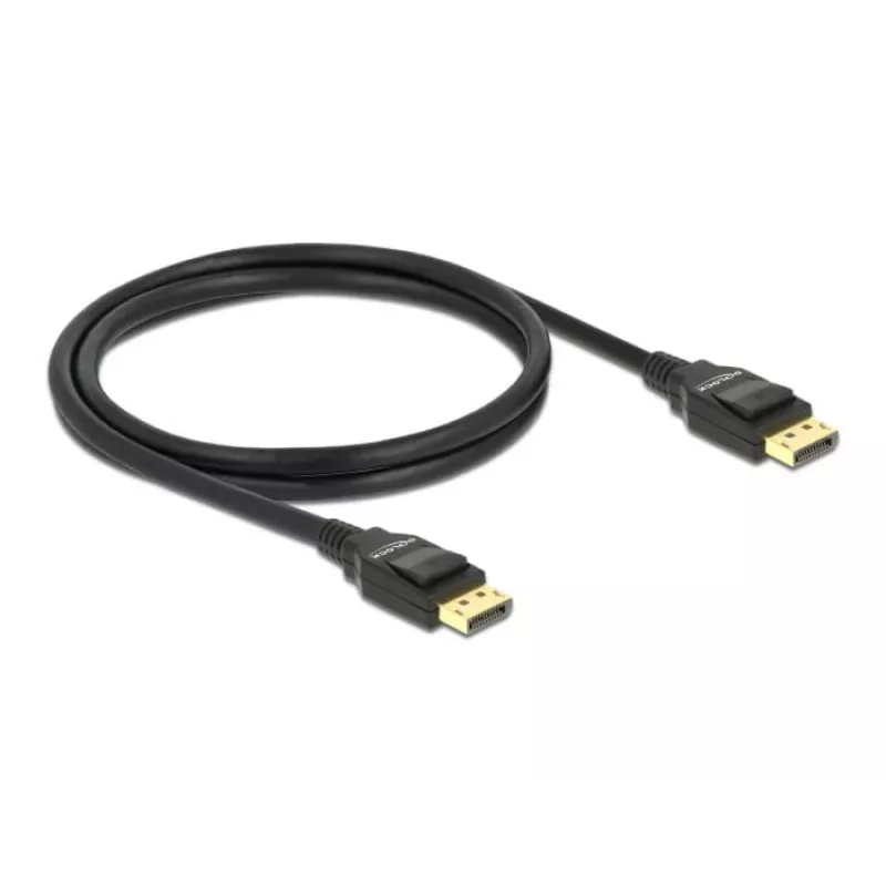 DisplayPort Cable DeLOCK 82423 1m Male to Male Black