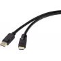 Renkforce DisplayPort / HDMI Connection Cable 20.00 m RF-4596876 Gold-Plated Plug Contacts Black [1x DisplayPort Plug - 1x HDMI-Plug] (RF-4596876)