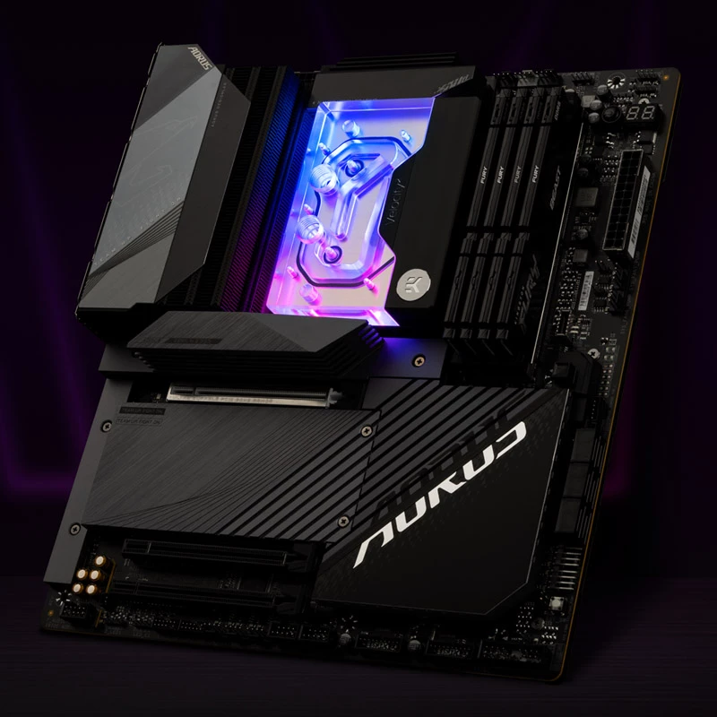 EK Waterblocks EK-Quantum Velocity2 D-RGB - AM5, Nickel + Acrylic