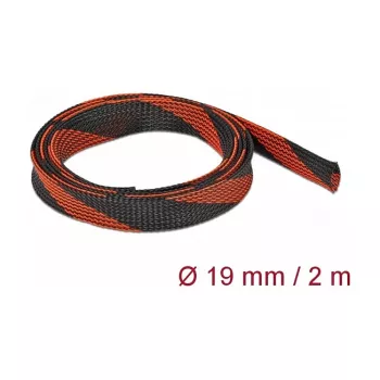 Cable Sleeve DeLOCK 20743 Black Red