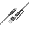 USB A to C cable TB AKTBXKUCTOA120B 1.2 m, black