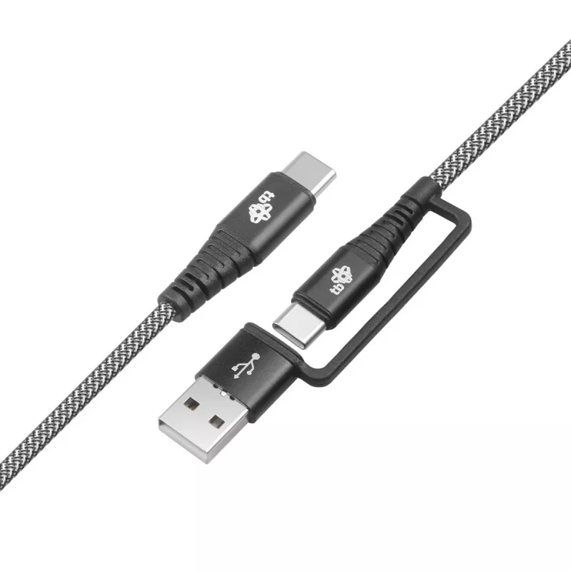 USB A to C cable TB AKTBXKUCTOA120B 1.2 m, black