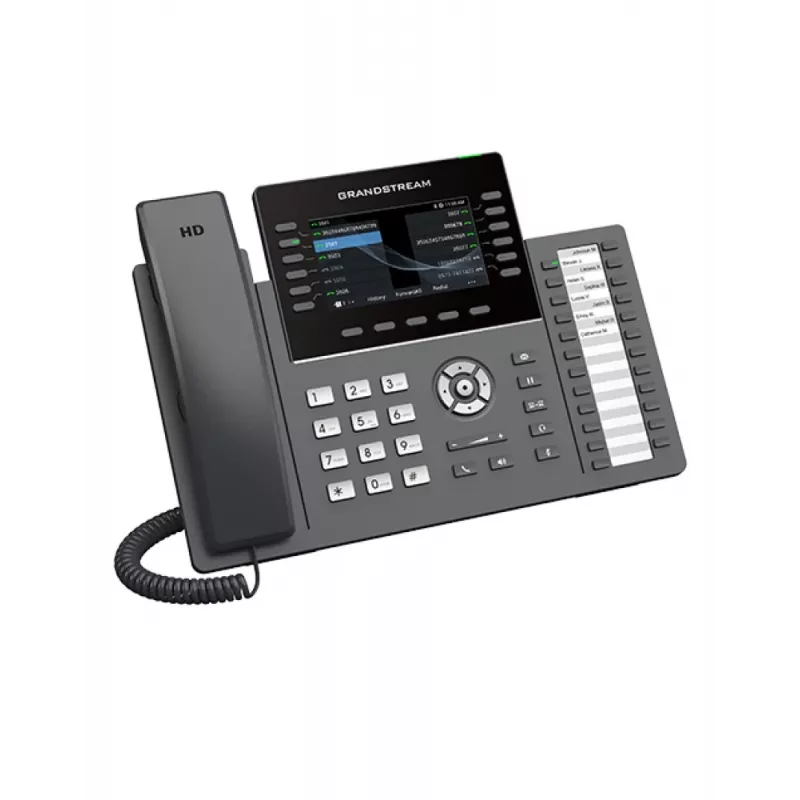 Grandstream Networks GRP2636 IP phone Black 12 lines LCD Wi-Fi