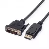 DisplayPort Cable VALUE DP-DVI (24+1) LSOH M/M 2 m