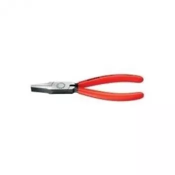 Knipex flat nose pliers total length 140mm head pole black atram. ball end cover