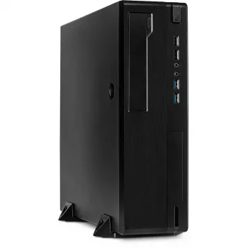 Inter-Tech IT-502 Desktop - Tower - micro ATX - no power supply - USB/Audio (88881234)