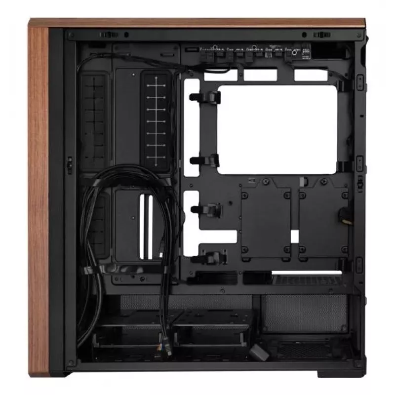 PC case Lian Li Lancool LAN217X Midi Tower Black, Wood