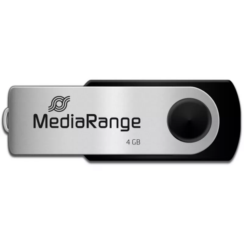 USB flash drive MediaRange 4 GB USB Type-A Micro-USB MR907