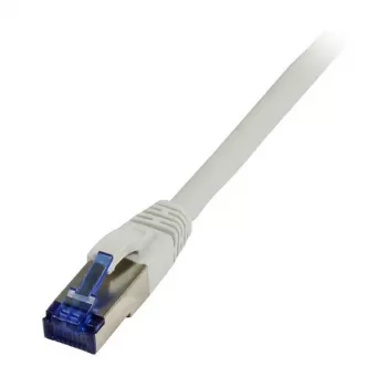 Patch cable RJ45 - CAT6A 500Mhz - 1.5m - gray - S-STP(S/FTP) - TPE/LSZH(Superflex) - AWG26 - Synergy