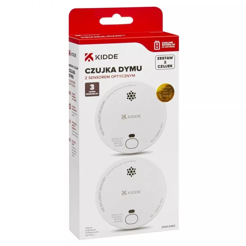 Two Smoke Detector Set 2030-DSR3 KIDDE