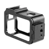 Metal cage Puluz for DJI Osmo Action 4/3 with cold shoe mount, model PU928B