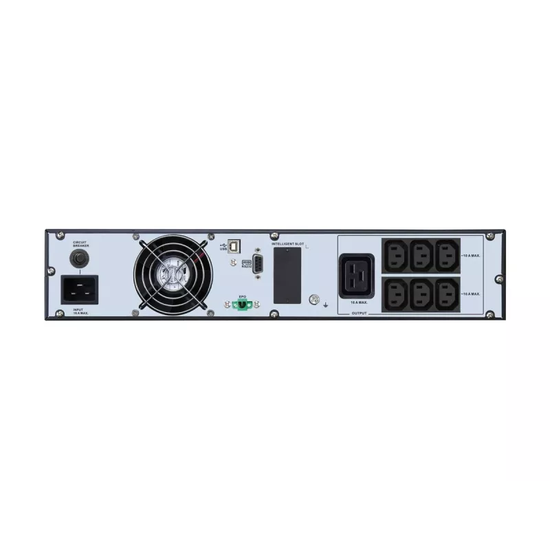 APC Easy UPS On-Line uninterruptible power supply (UPS) Double-conversion (Online) 3 kVA 2700 W 6 AC outlet(s)