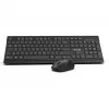 Inca IWS-519 Keyboard Mouse included Office RF Wireless QWERTY Turkish Black