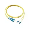 GoodConnections Patch Cable LWL Duplex OS2 (Singlemode, 9/125) LC/SC, LSZH, reversible polarity, 2m,