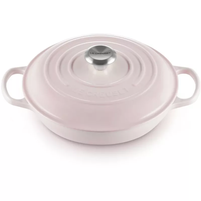 Le Creuset Signature 26 cm Gourmet Professional Pot Pink