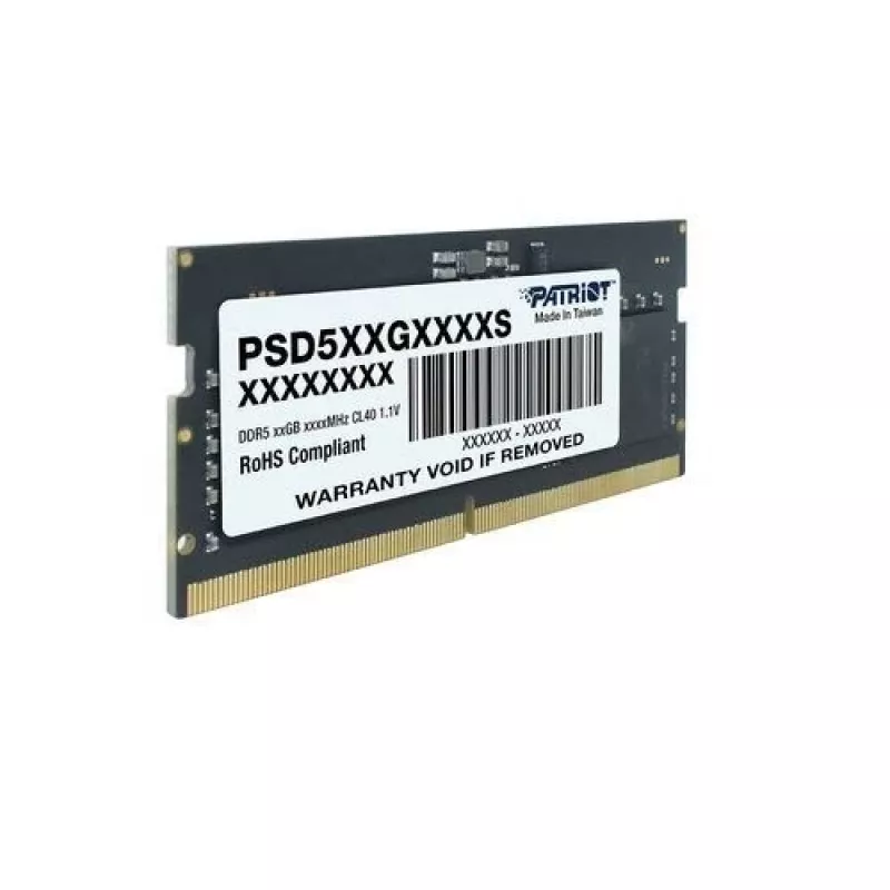 Desktop/Server Memory PATRIOT DDR5 8 GB 5600 MT/s 288-pin UDIMM 1.1V On-Die ECC