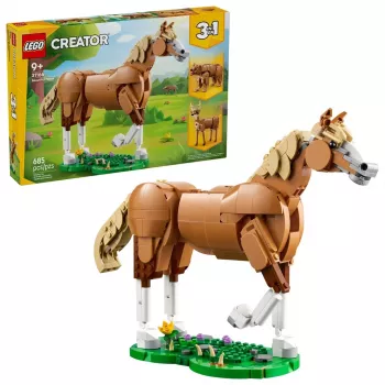 Construction toy LEGO Creator 3-in-1 Magnificent Steed 31166 — 685 pieces, ages 9+, model size 80×240×230 mm