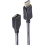 DisplayPort cable ShiverPeaks BS10-48155 1.5 m Black