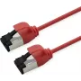 ROLINE U/FTP Patch Cable Cat.8.1 LSOH slim Red 0.3m (21.15.3221)