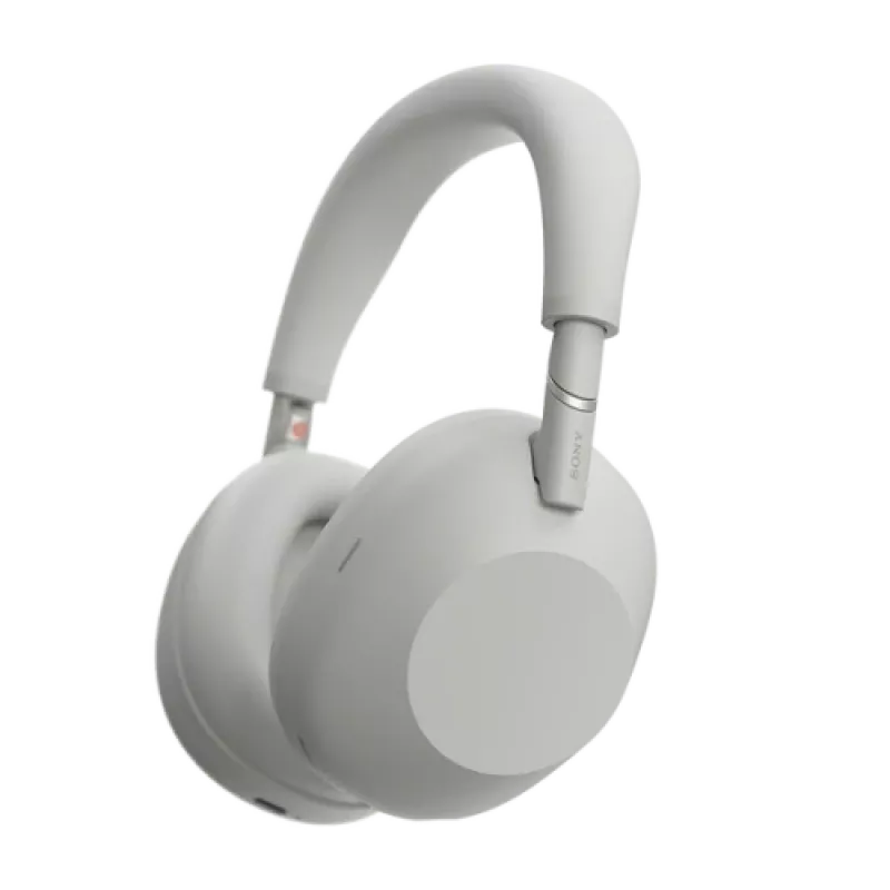 Wireless headphones Sony WH-1000XM6 — noise cancelling, Bluetooth, Platinum Silver