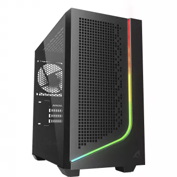 PC case Sharkoon J1000 ARGB mATX — mid-tower micro-ATX chassis with ARGB lighting