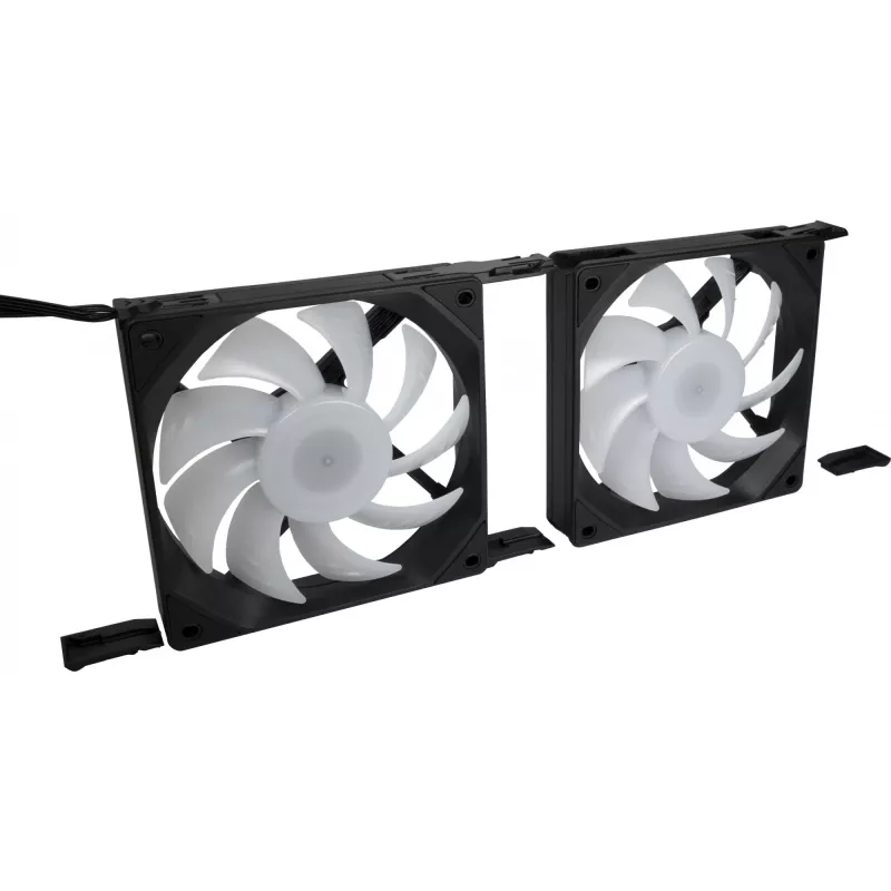 Computer case fan INTER-TECH ES-011, 120 mm, black, 1 pc