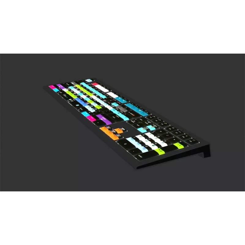 Logickeyboard Avid Media Composer Astra 2 Keyboard Universal USB QWERTY German Grey
