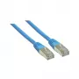 Networking Cable Alcasa 1m Cat6 S/FTP Blue