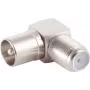 IEC Angle Adapter ShiverPeaks BS85209 — IEC C13 Socket to Right-Angle IEC C14 Plug