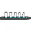 Socket set Hazet 900-SR/5 1/2 inch drive hexagon sockets SW 10–22, 5 pieces