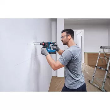 Battery-Rotary Hammer GBH 18V-18 Professional solo, 18Volt (Blue/black, without Battery and Charger)