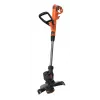 Black & Decker BESTA525-QS, Grass Trimmer, 25 cm, Nylonschnur, D-Schlaufengriff, 1,6 mm, 10 m