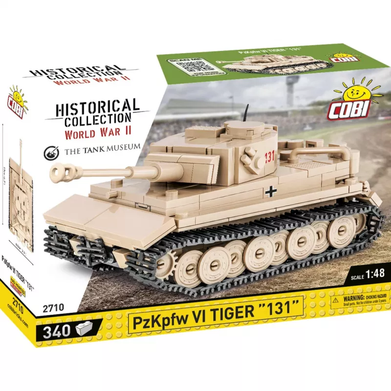 Cobi 1/48 Scale PzKpfw VI Tiger 131 Model Kit