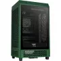 The Tower 200 , Tower-Enclosure Dark Green, Tempered Glass