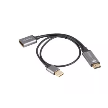 Adapter HDMI(M)-Display port(F)4K 20 AD-HD-DP-0