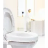 Etac Hi-Loo raised toilet seat with lid, 10 cm